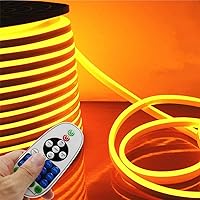 Vista 10 de Tira de luces LED de neón (110 – 120 V, 60 ledes/m, resistente al agua, 5050 SMD, con control remoto)