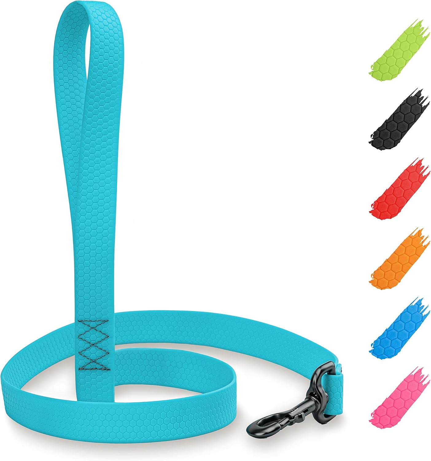 Waterproof Dog Leash - Glow Anti-Slip Dog Leash for Large Small and Medium Breeds - Heavy Duty - Water- & Dirt-Resistant - Boy & Girl
