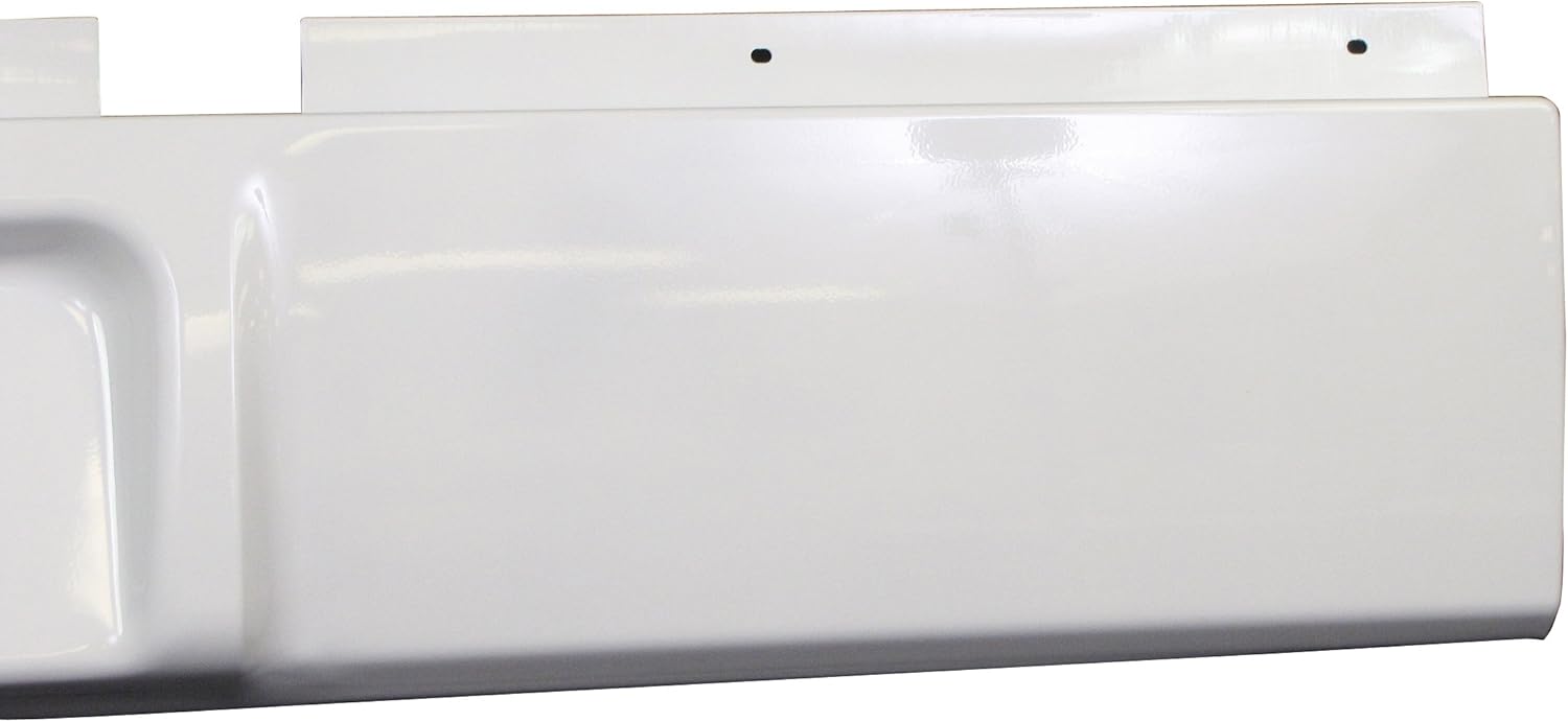 Painted Bright White Rear Steel Roll Pan 2002-2008 Ram 1500/2003-2009 Ram 2500