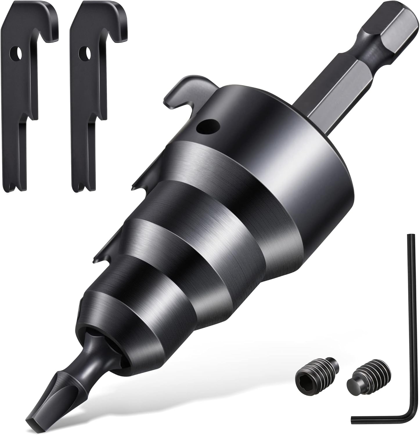 Feekoon 1/2'' 3/4'' Power Conduit Reamer Tools Kit