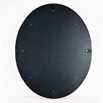 Funerom 50.8 x 40.6 cm Oval Bathroom Mirror Bedroom Mirror Pink Wall Mirror