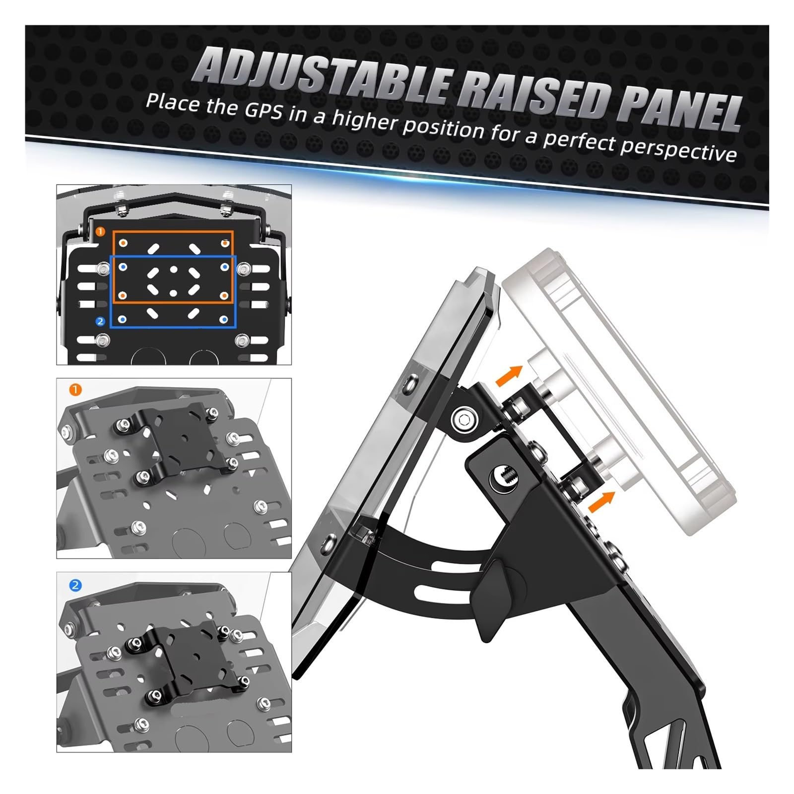 Fixation GPS Moto pour Husaberg pour FE/Te 125-501 2009-2014 Support De Montage GPS Kit Carénage