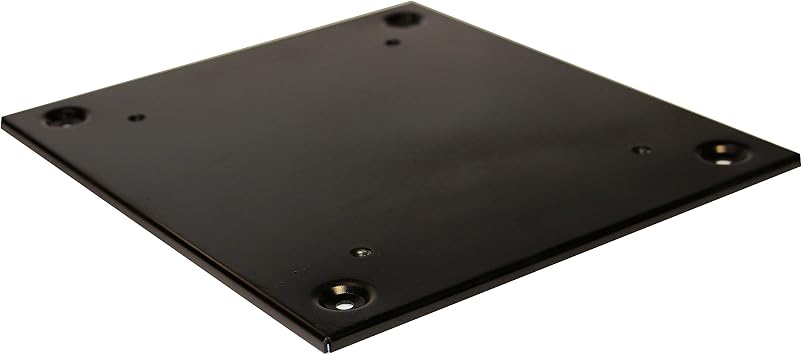 Slide-Away Mounting Bracket, Semi-Flat Black 10123-MB FBLK
