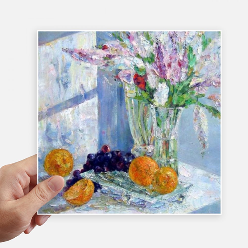 Autocollant de fleurs 20x20 cm pour masquer les rayures de valise ou ordinateur