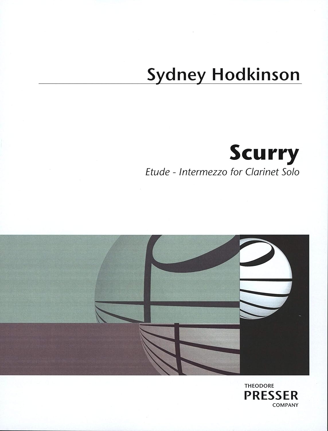 Hodkinson: Scurry (Etude-Intermezzo for Clarinet Solo)      Sheet music
