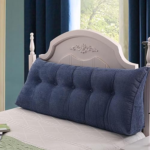 Miniatura 8 de Almohada triangular de cuña para posicionadores de cuerpo, almohada de lectura, cojín de apoyo para cabecero y respaldo, para cama de día, litera