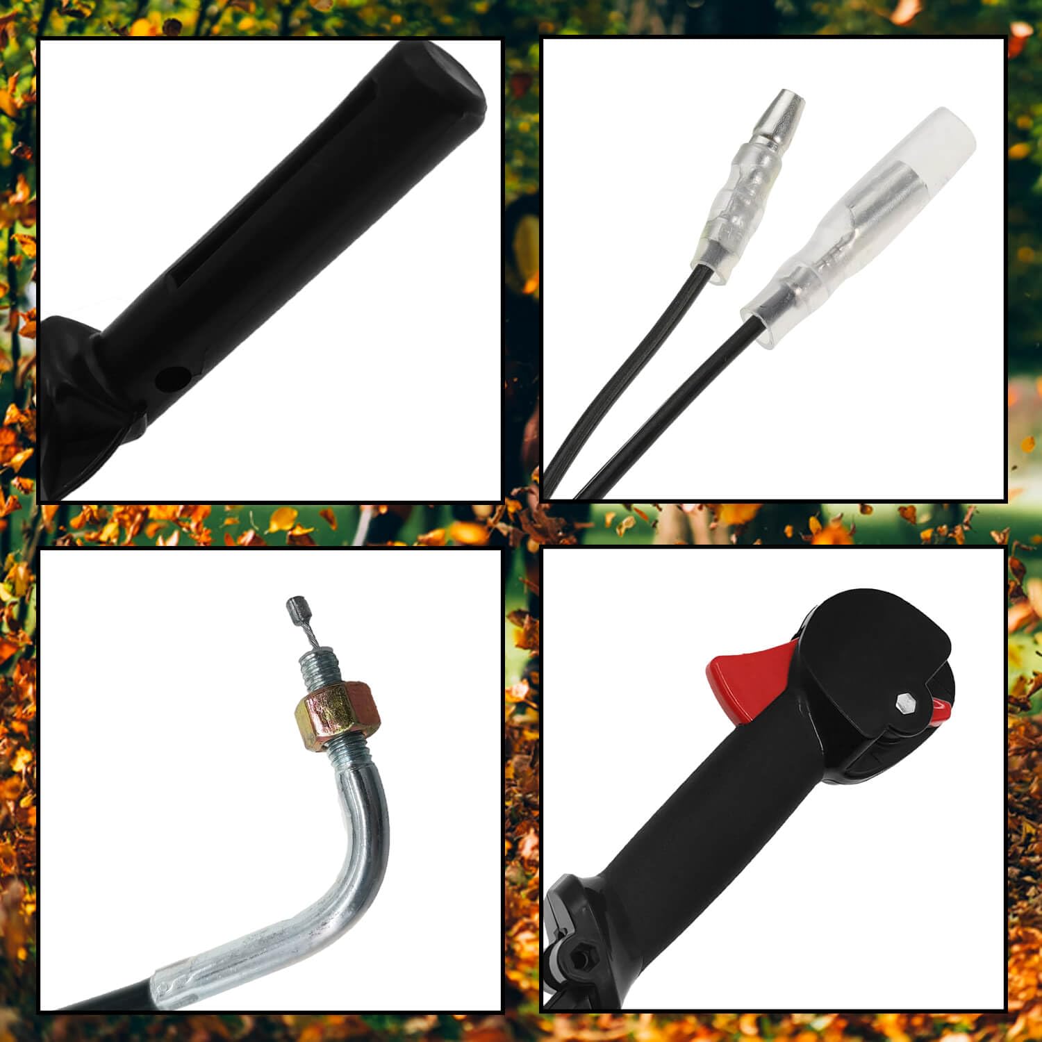 Conjunto de palanca del acelerador 577241201, palanca de control del acelerador a la derecha para soplador de mochila Red-Max EBZ8500RH EBZ7500RH EBZ6500RH Jonsered BB2280