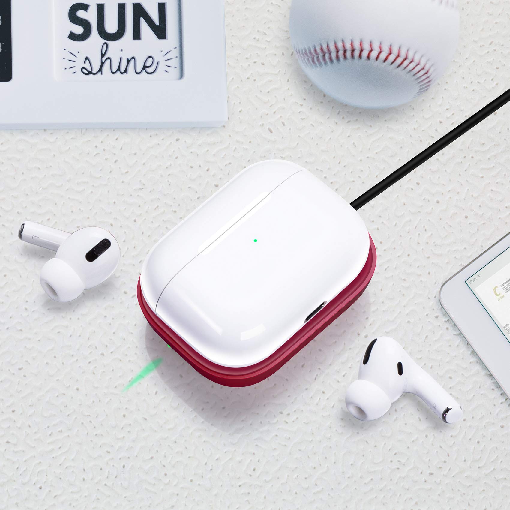 Wireless Charger for Apple AirPods Pro/AirPods with Wireless