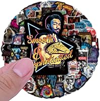 Vista 3 de Calcomanías de moda, 100 calcomanías de vinilo impermeables para niños y niñas, paquete de calcomanías decorativas, paquete de calcomanías