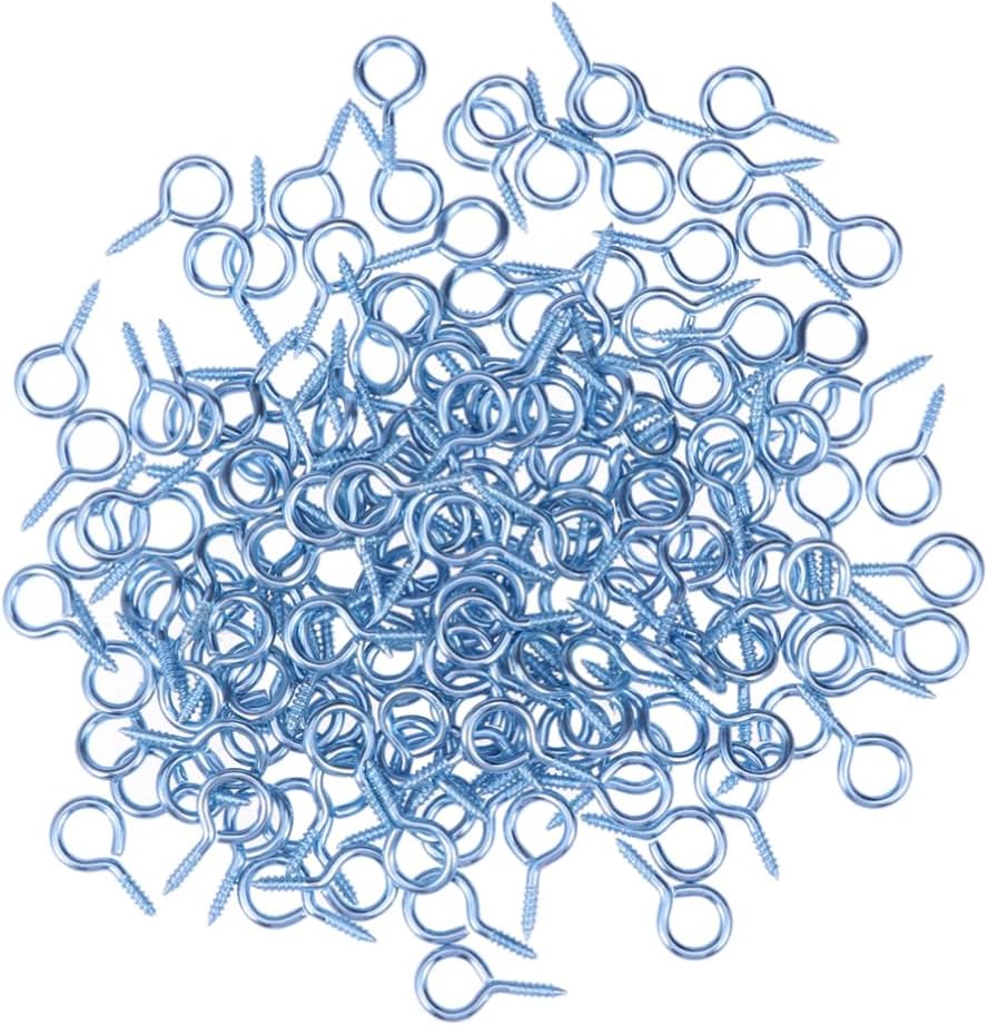 300pcs Screw Eye Bail Pin Eye Hooks Long-Lasting Use Easy to Use High-Performance Jewelry Findings