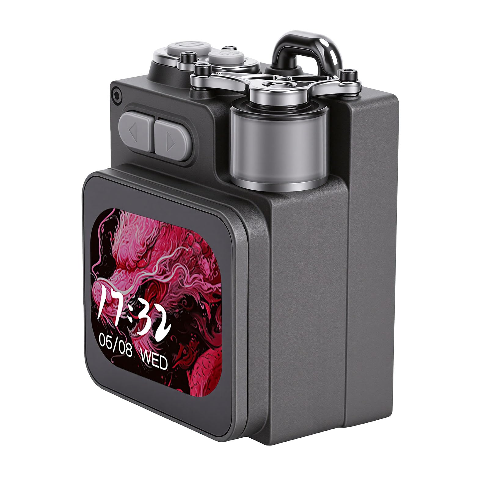 Fockety Altoparlante Bluetooth Portatile con Touch Screen LED | Mini Altoparlante Bluetooth, Altoparlante Portatile con Touchscreen, Altoparlante da Viaggio Esterno per Doccia Domestica