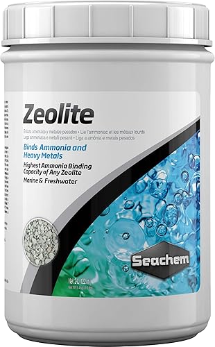 Seachem Zeolite Marine & Freshwater Agent - Amoníaco y metales pesados 2 L