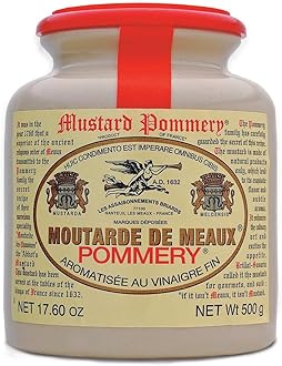 Pommery Meaux Mustard Stone Jar, 17.6-Ounce