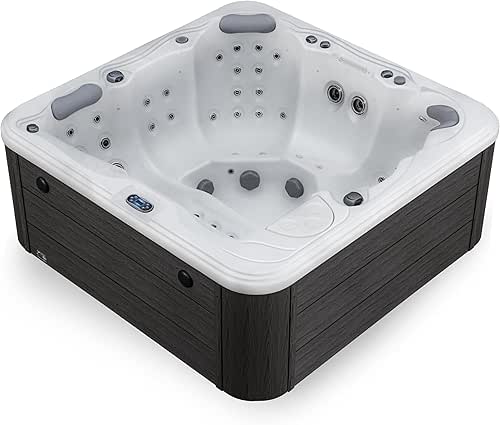 Destination Outdoor Hot Tub, 5-Person 59-Jet 80-Port 4-Pump Lounger Spa