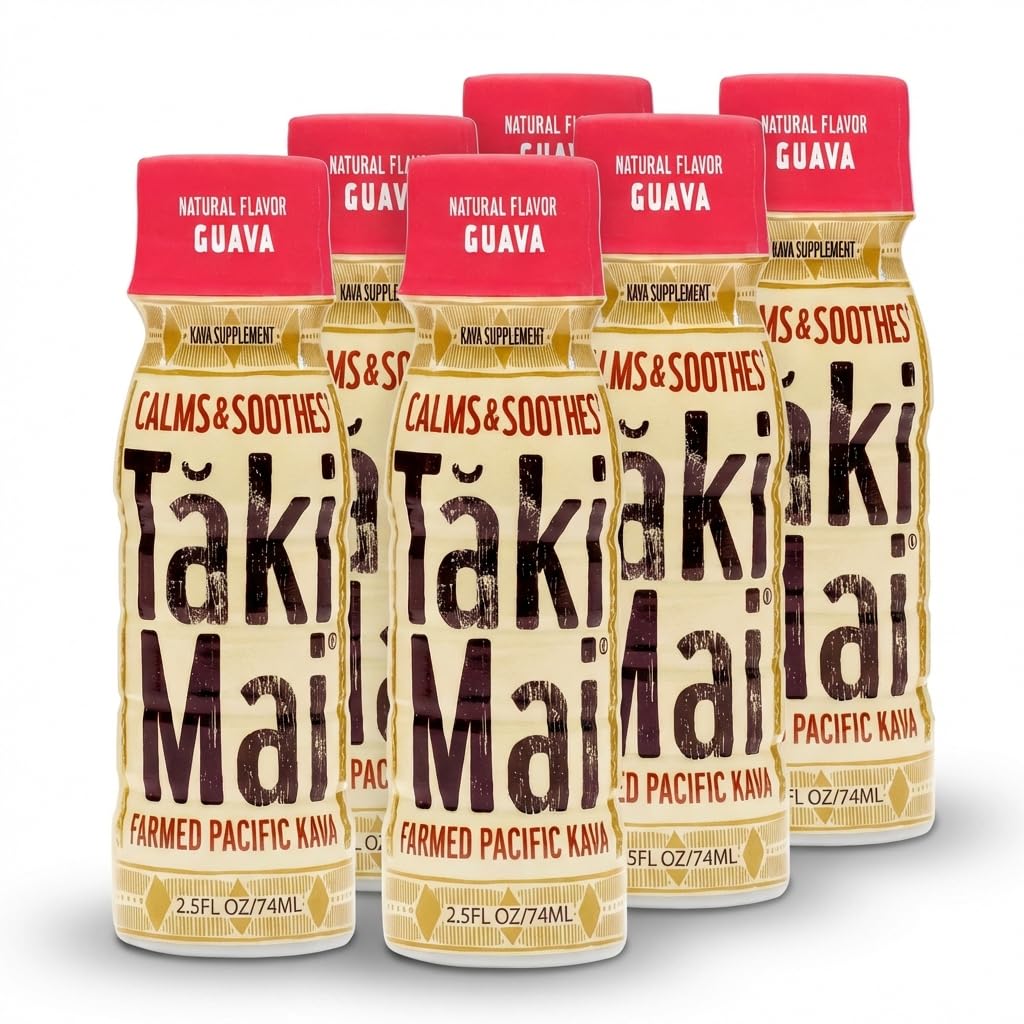 Taki Mai Variety Pack Kava Kava 2.5 oz (10-pack) Shots – Noble Kava Root Drink, Ready to Drink for Stress Support & Relaxation, Fast Acting Herbal Support for Calming Better Sleep and Balanced Mood — Amazon image 12