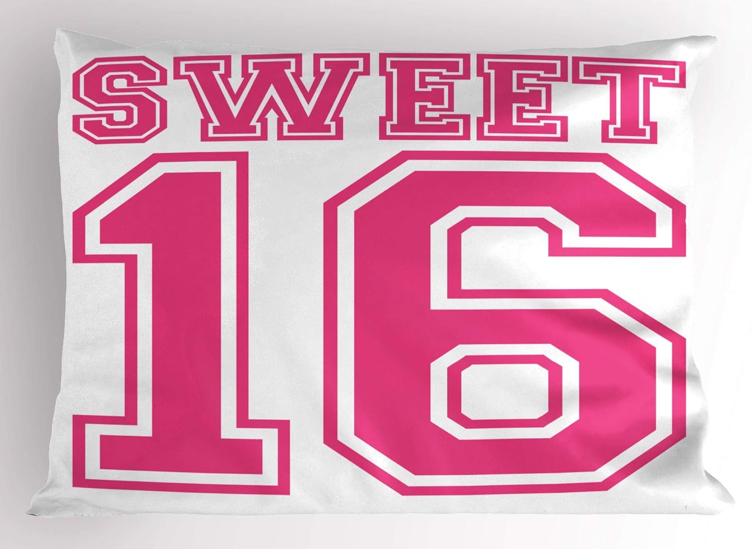 Lunarable Crow Pillow Sham Set of 2, Hand-Drawn Style Inky Birds with Spread Wings Pastel Backdrop, Quality Microfiber Bedding Item for All Seasons, 26" x 20", Eggshell and Black