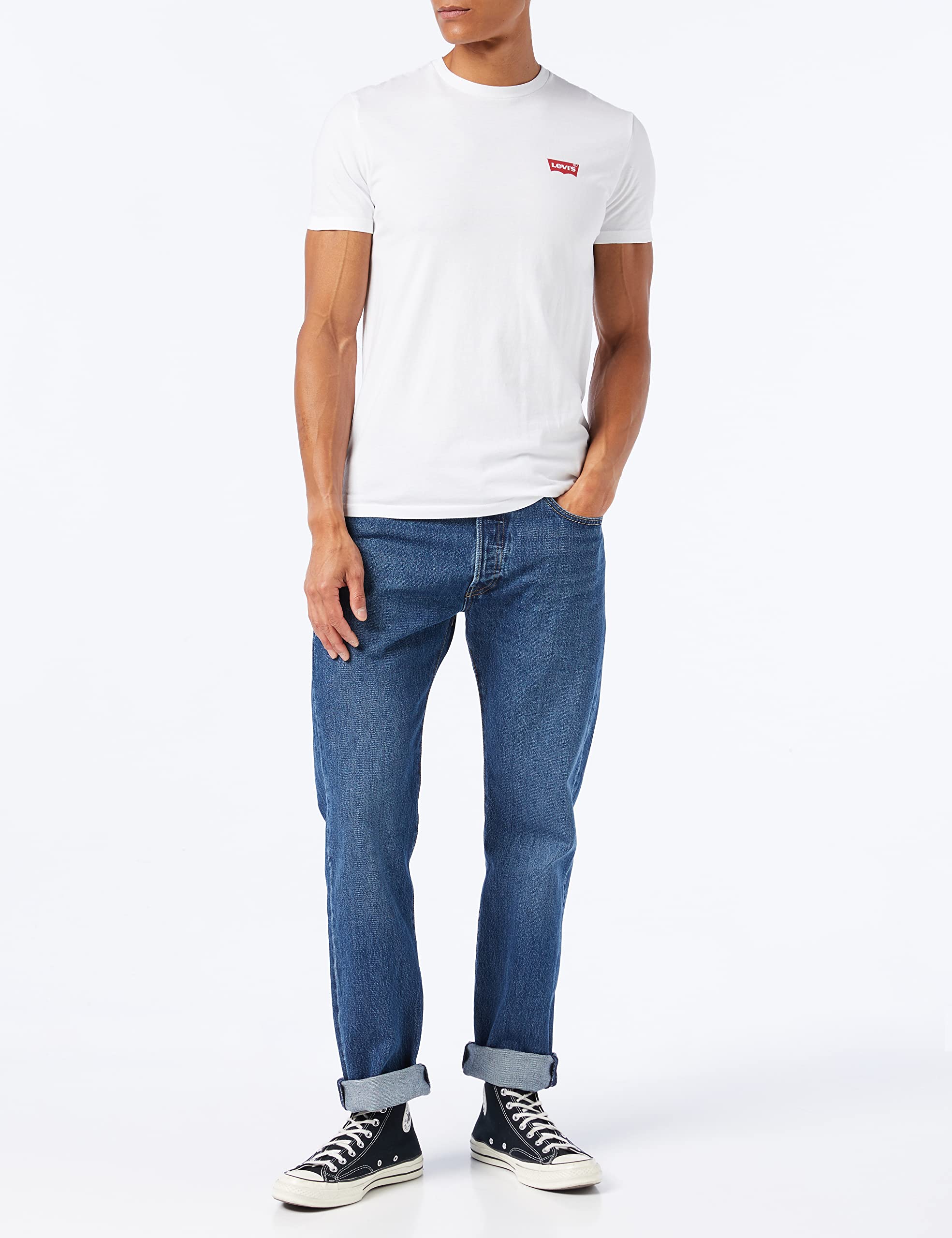 Levi's 501 Original Fit, Jeans Uomo, Mercy Me, 32W / 30L