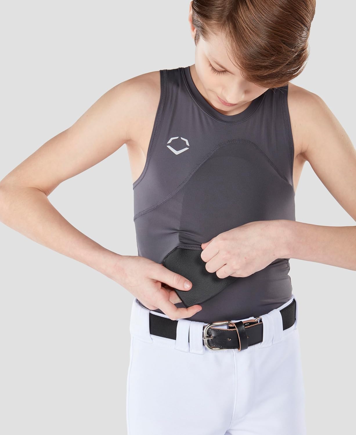 EvoShield Boys Sleeveless Chest Guard Shirts