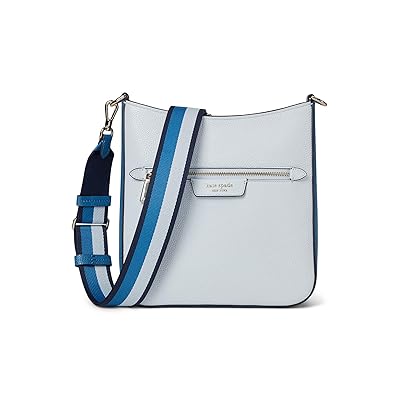 Kate Spade New York Hudson Colorblocked Pebbled Leather Messenger Crossbody Cross Body Women