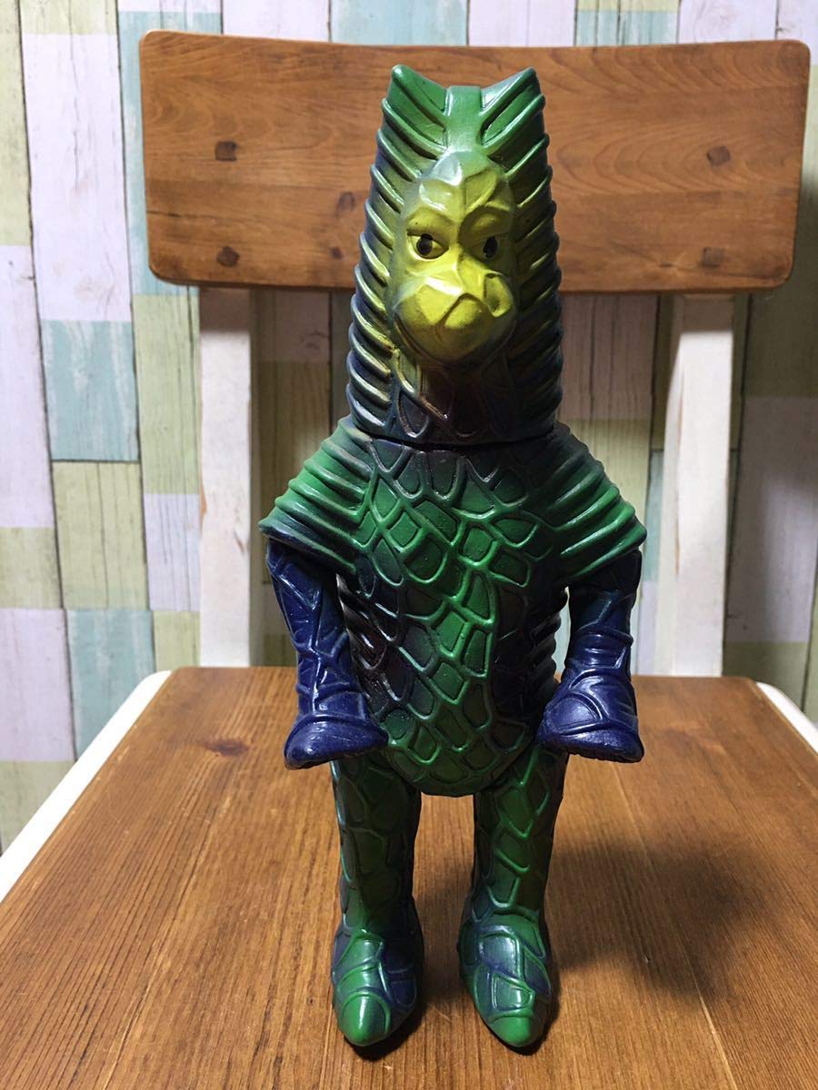 Amazon.co.jp: ミラーマン 当時物 エンタープライズ版 怪獣 ソフビ人形  