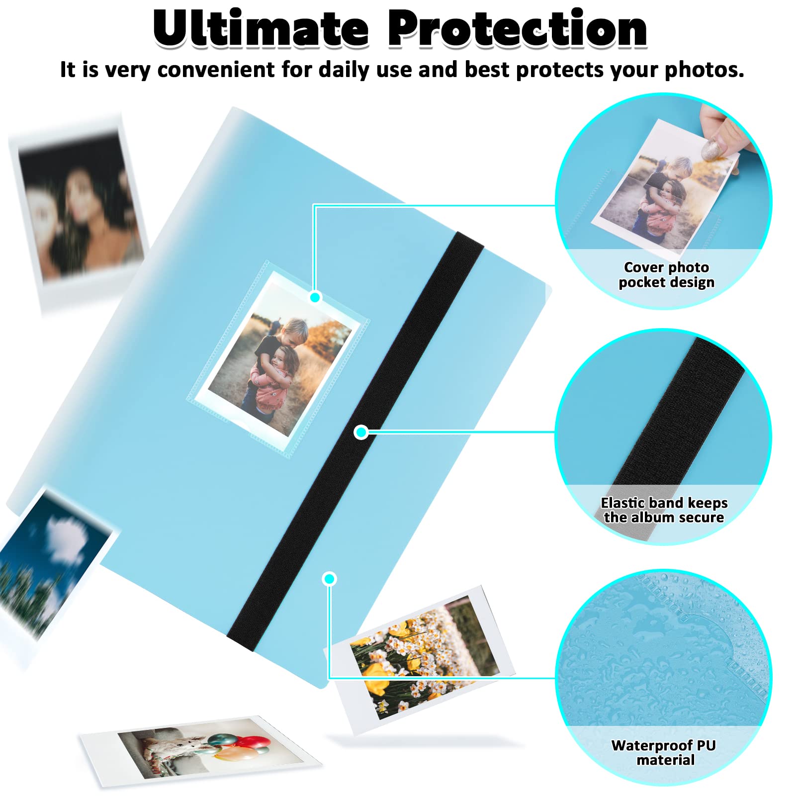 FORETOY Photo Album with 432+1 Pockets for 3" Film - Image 3