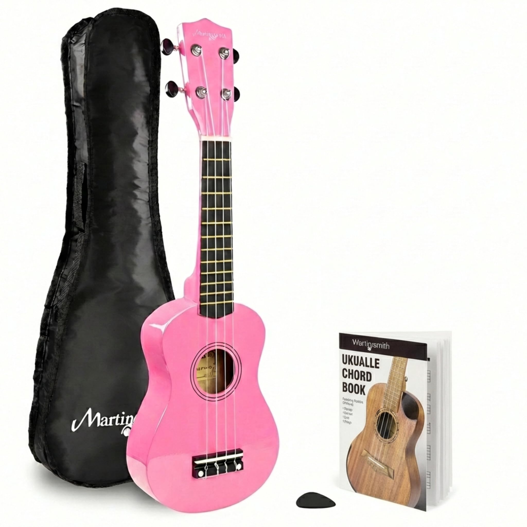 Soprano Ukulele with Ukulele Bag & Chord Book