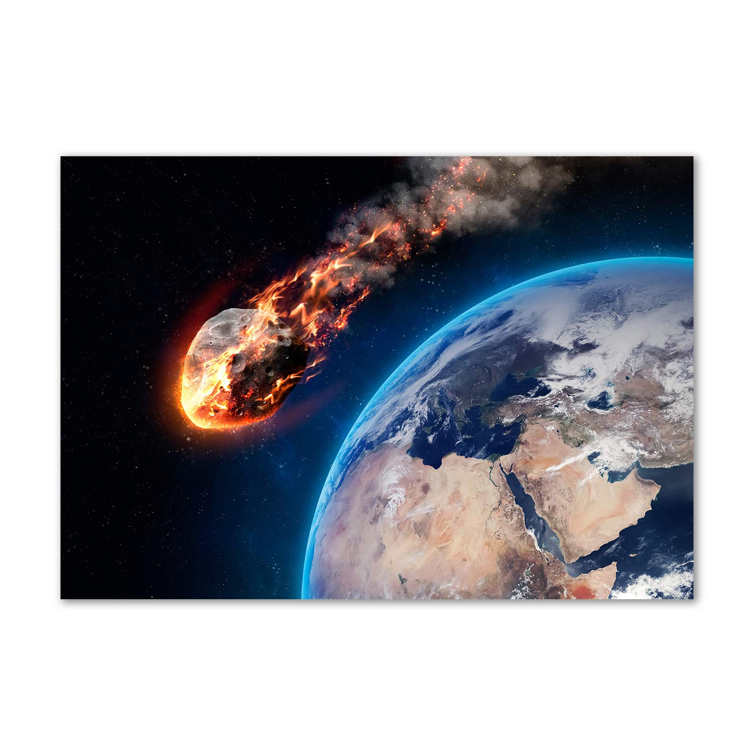 Tableau plexiglas incassable cosmos pour sécuriser votre déco murale