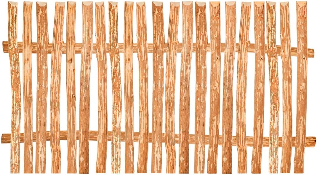 Recinzione In Legno Di Nocciolo BooGardi - Steccato Arrotolato Impermeabile Per Giardino, Stagni E Aiuole - Foto 10