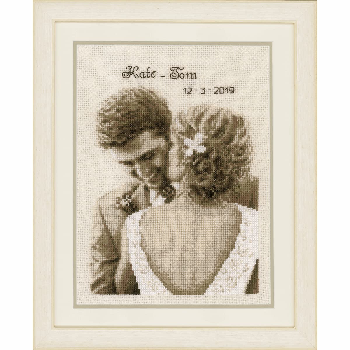 Vervaco Assorted Counted Cross Stitch Kit Wedding Happiness