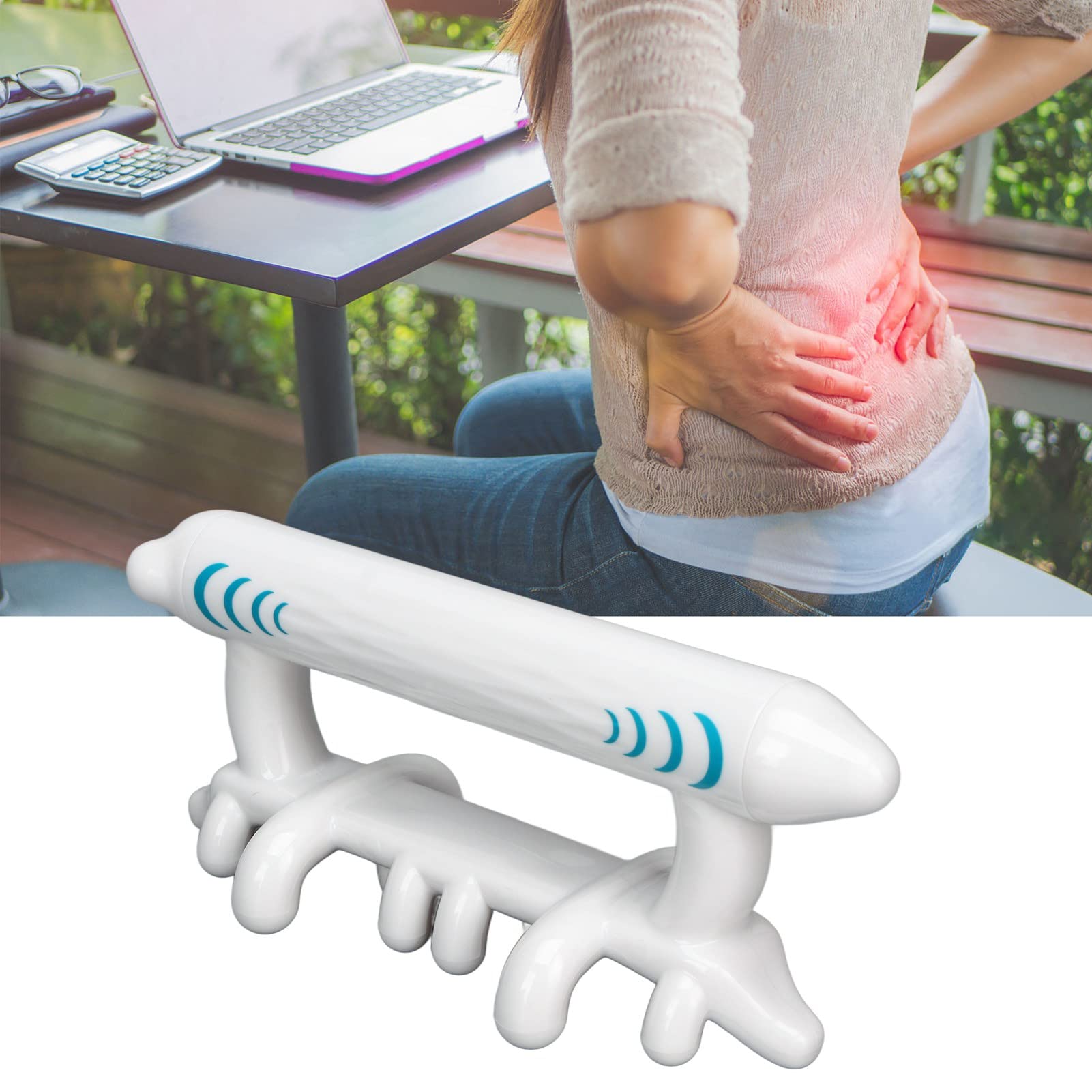 Herramienta de Masaje de Fascia: Liberación Miofascial y Alivio de la Fatiga con Punto de Activación Manual, Herramienta de Masaje de Fascia de Tejido Profundo para Cuello,