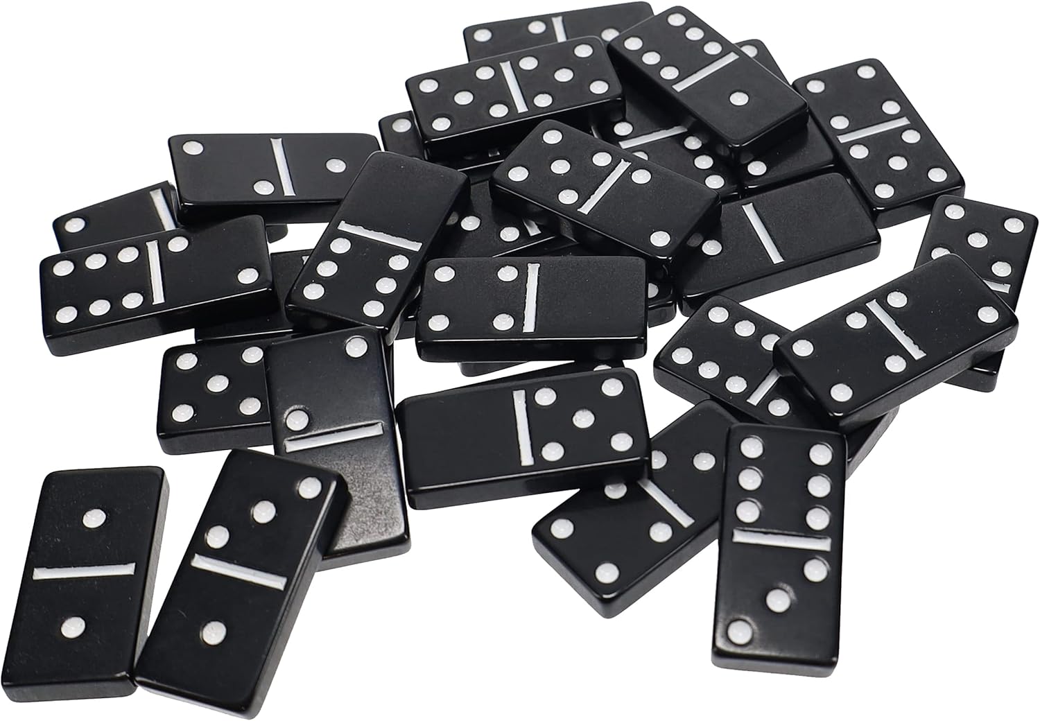 WE Games Double 6 Dominoes Combo Set - 12-in-1 Travel Games for Families and Adults - Dice & Poker Games