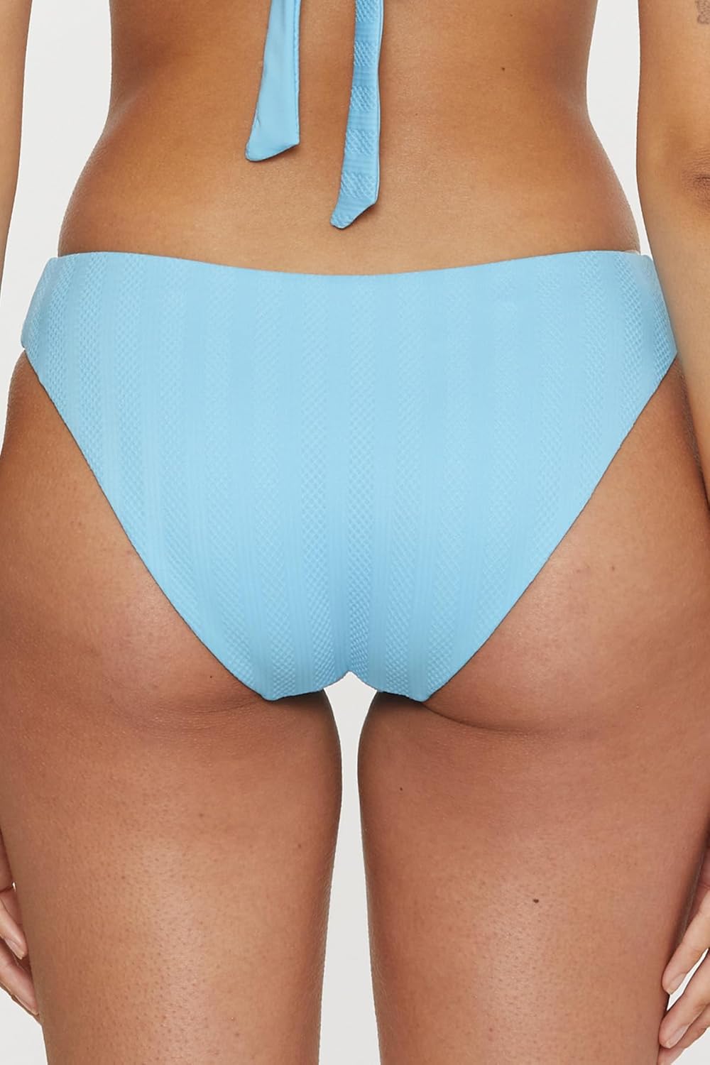 BECCA Women's Prima Twist Hipster Bikini Bottom, Cheeky Coverage, Swimwear Separates - Image 3