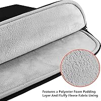 Vista 3 de Funda para laptop de 13.3 pulgadas, cubierta protectora para laptop, bolsa de transporte para tableta compatible con MacBook Air/MacBook Pro