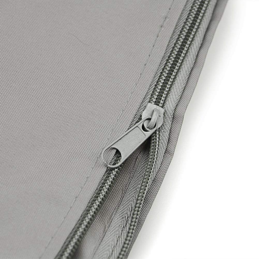 AMGJ Cubierta Completa para Motor Fueraborda, Funda Motor Fueraborda Tela Oxford 420D Funda Protector para Motor Impermeables,Grigio,5HP