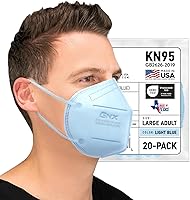 Vista 16 de AccuMed BNX KN95 Face Masks Made in USA (Adult Large, Adult Medium, Kids Small) (Earloop) (Model: E95/E95M/E95S)