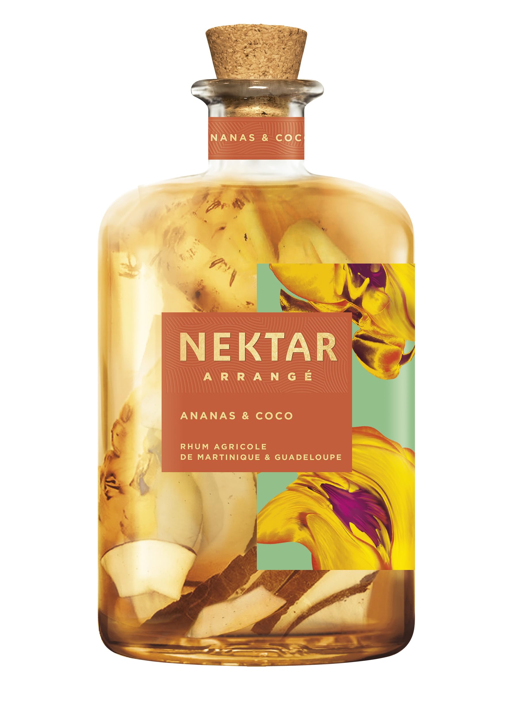 Nektar Arrangé Nektar Pineapple-Coconut Infused Rum 28° 70 Cl