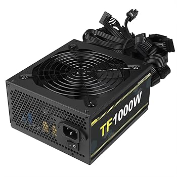 TFD1000-ATX 1000W 電源ユニット 80 PLUS ゴールド 1000W ATX Desktop PSU - High-Efficiency PC Power Supply Unit