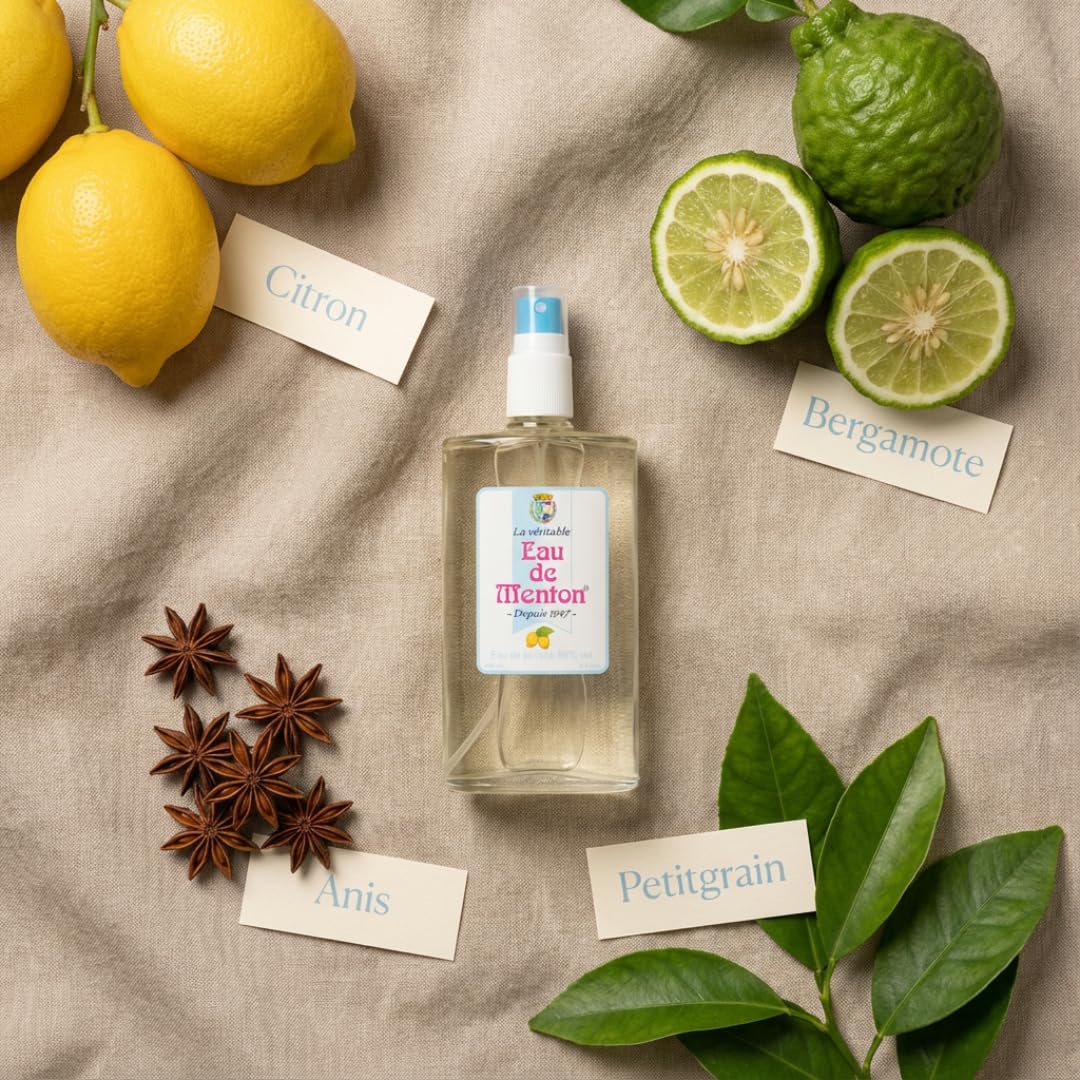 Eau de Menton - Eau de toilette al limone (200 ml)