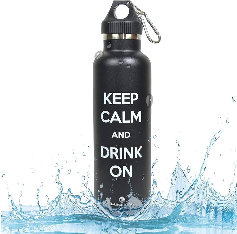 Stanley Quick Flip insulated water bottle with push button lid for cold drinks