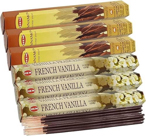Trumiri DND-1359-2726 French Vanilla Incense Sticks And Cinnamon Incense Sticks With Incense Holder Bundle thumb #4
