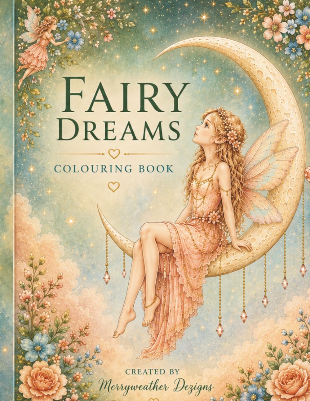 Fairy Dreams Colouring Book
