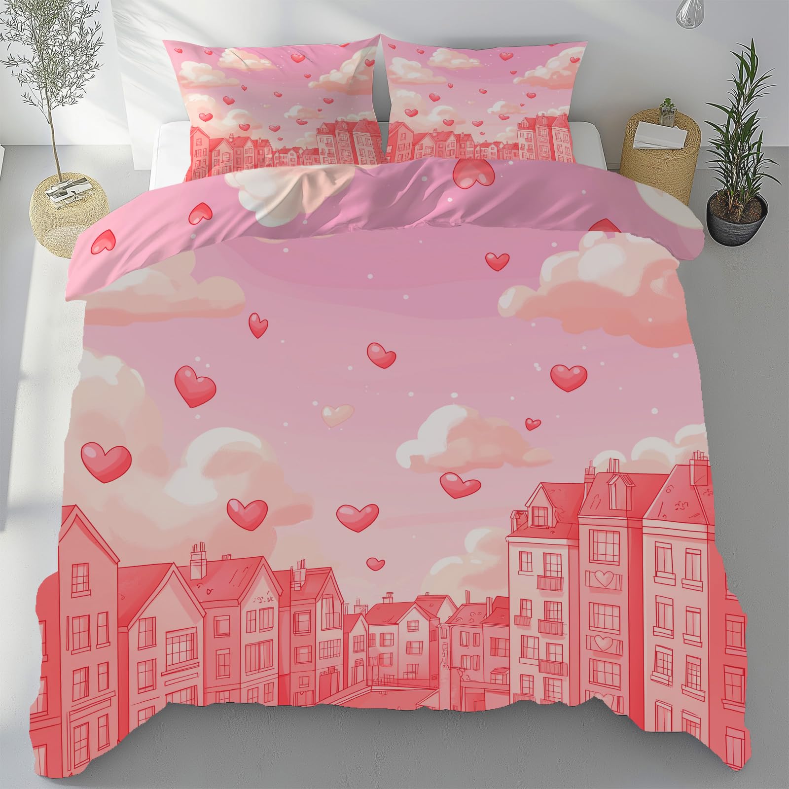 Housse de Couette Fermeture Éclair 240x260 Finis les Draps qui Glissent
