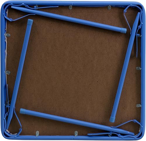 Miniatura 77 de Flash Furniture Mindy Kids - Juego de mesa y sillas plegables de 5 piezas de color azul marino para niños marino,Negro -,Azul,Gris,Estampado,Beige