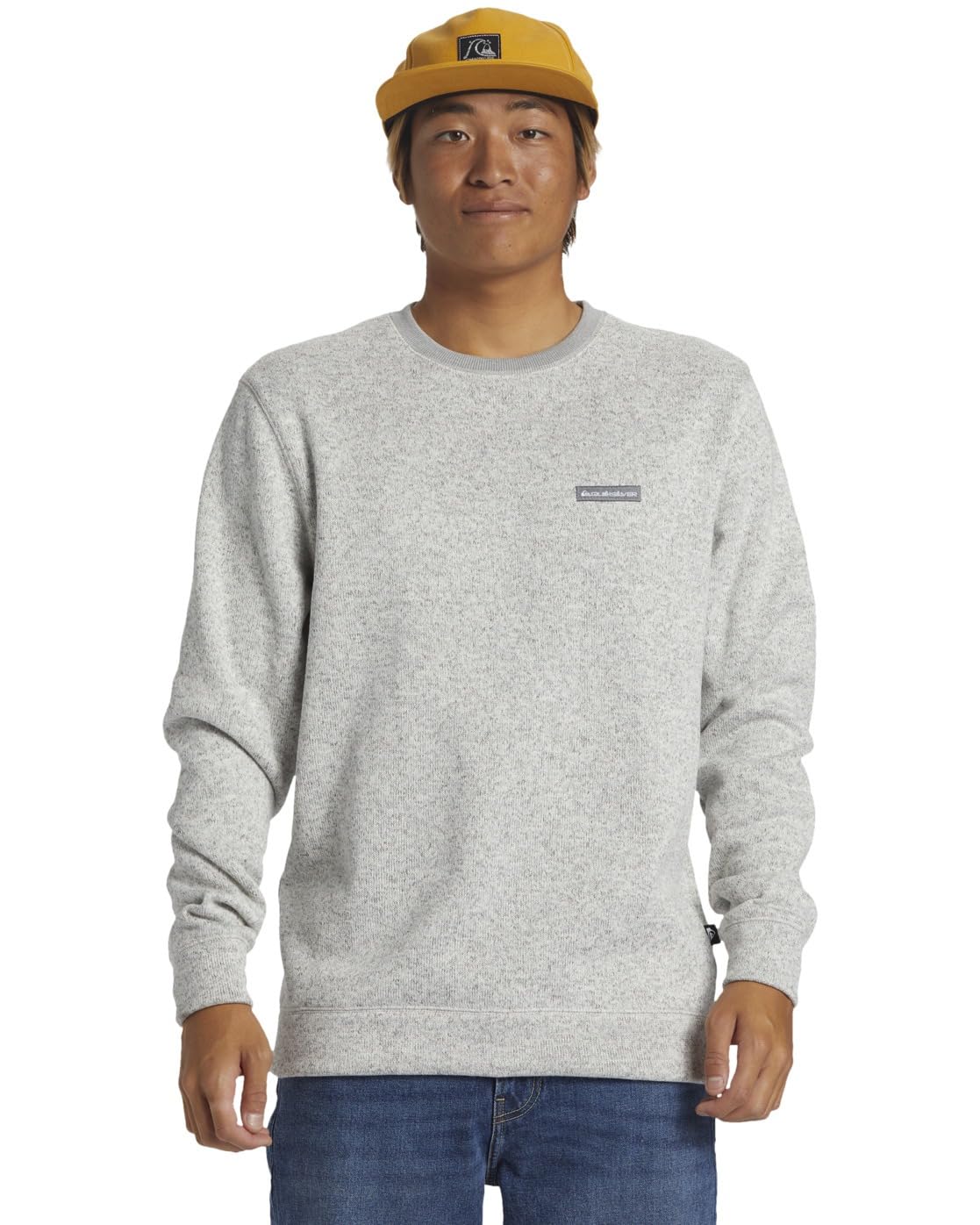 Quiksilver Keller - Pullover Sweatshirt for Men - Pullover Sweatshirt - Men - Grey