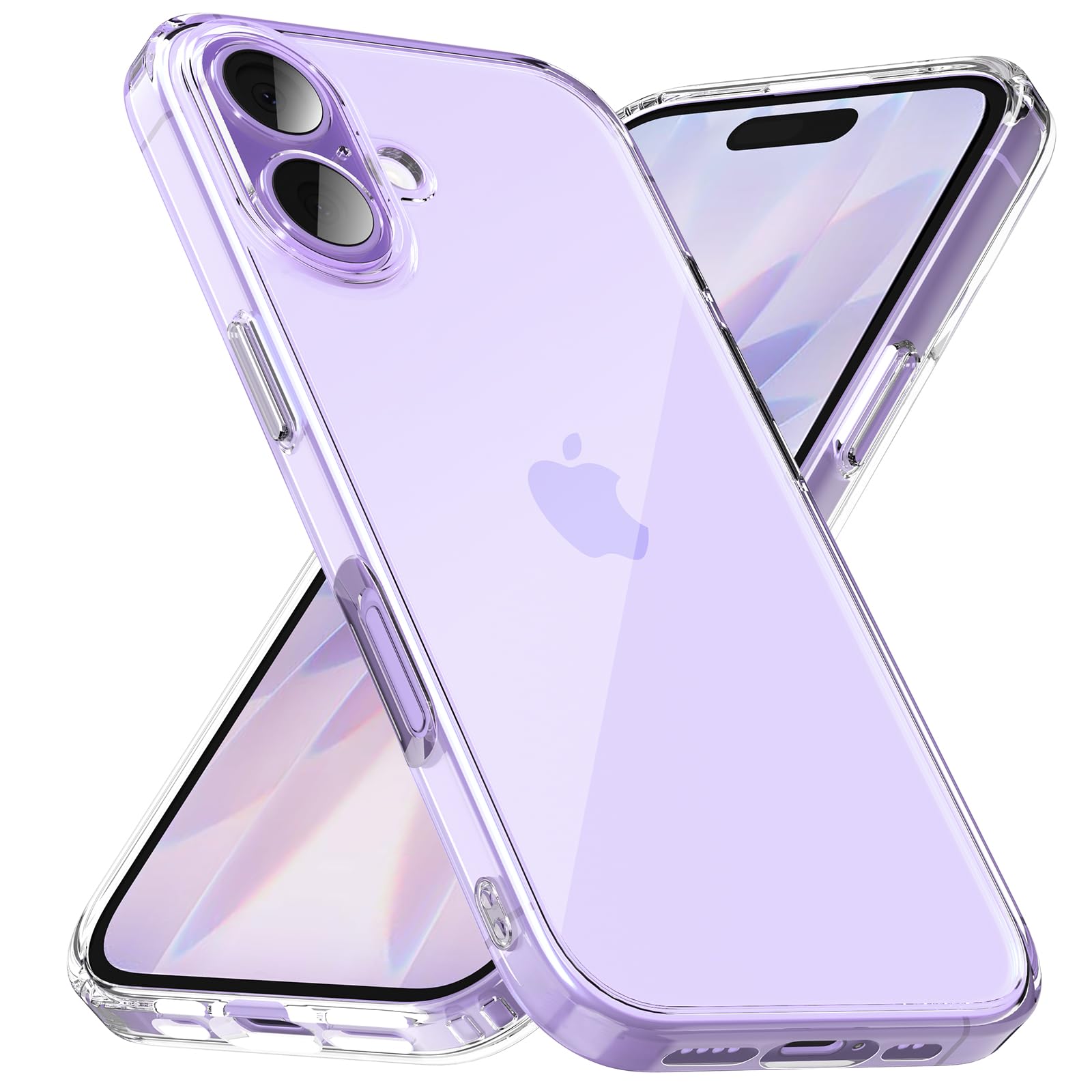 caslord Trasparente Cover ultra-sottile per iPhone 17 | Anti-ingiallimento | TPU | Resistente agli urti | Resistente ai graffi