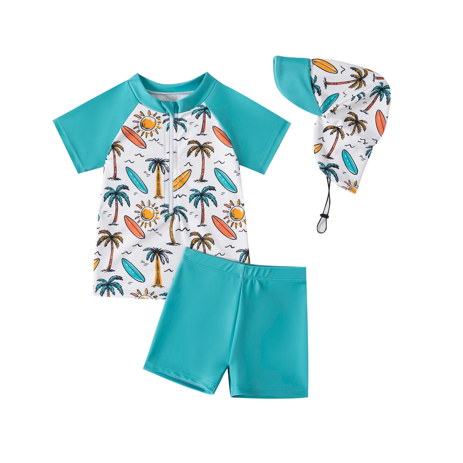 Maillot de bain garçon dinosaure contre les coups de soleil | Short enfant - 6