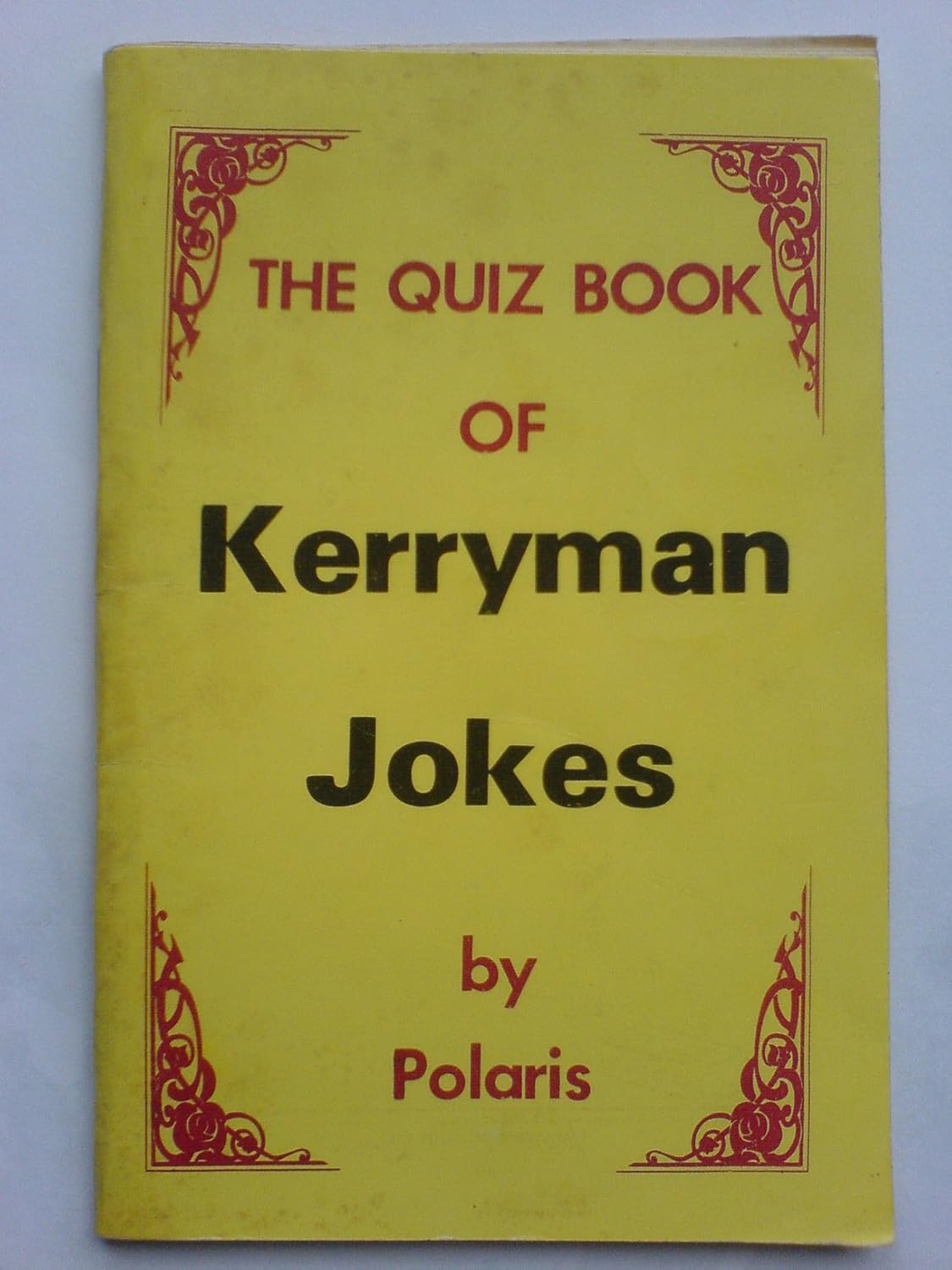 Quiz Book of Kerryman Jokes "Polaris" 9780853424772 Books