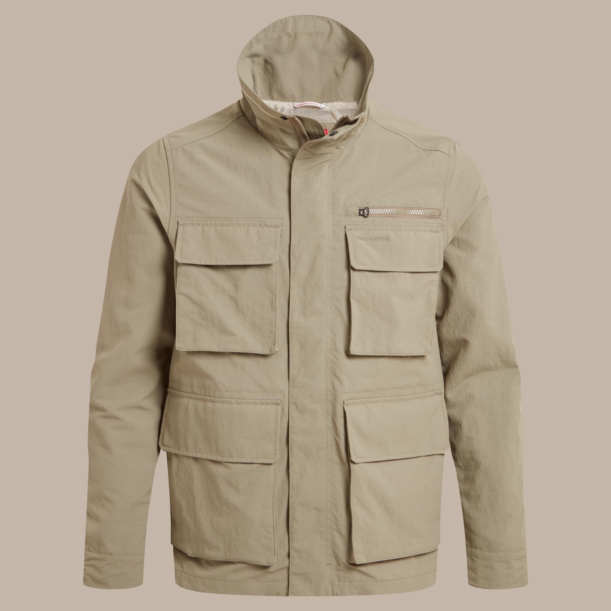 Craghoppers Herren NosiLife Adventure Jacket IV Anti-Insekten-Sonnenschutz-Wandermantel