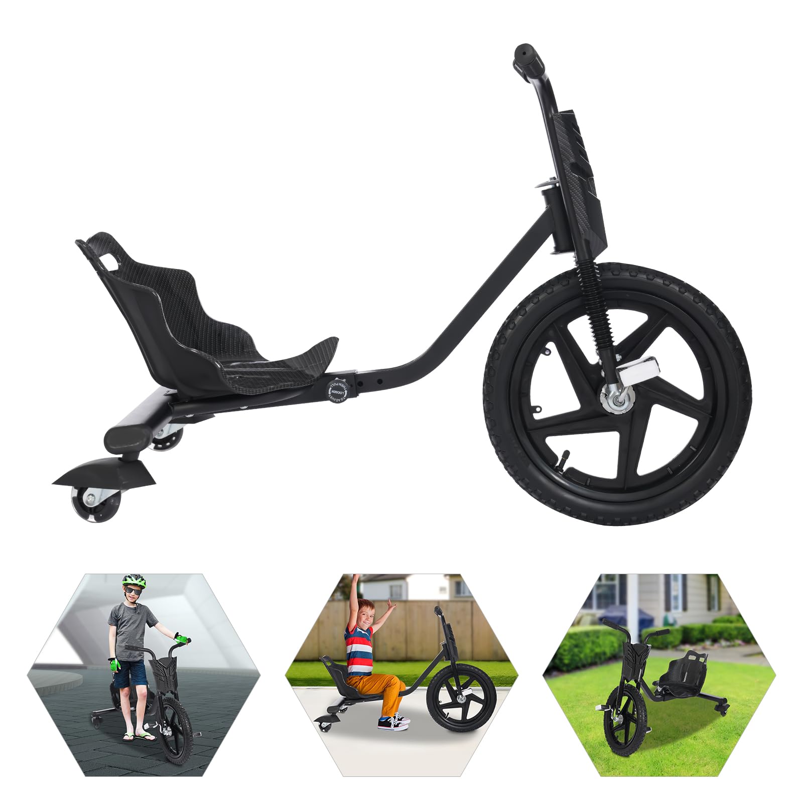 Roller Kinder 6 Jahre 90 * 68 * 60cm 80kg Vergröß Produktbild-Vorschau 2
