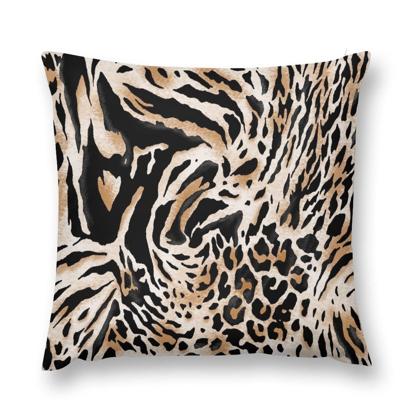 Animal Leopard Zebra Tiger Print Sofa Bedroom Soft Fluffy Plush